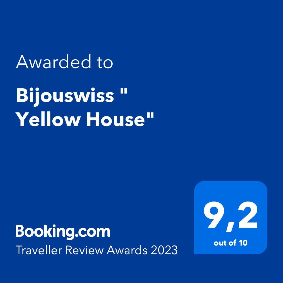 Bijouswiss " Yellow House" Oberterzen Exterior foto